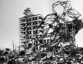 原子爆弾が投下された3年後に撮影された、被害の跡が残る広島市（1948年撮影）。(c)AFP/INP