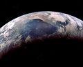 米宇宙船アポロ11号の宇宙飛行士が帰還する際に撮影した地球（1969年7月24日撮影）。(c) AFP / NASA