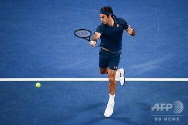 連覇狙うフェデラーが快勝発進、全豪最多7度目Vへ「感触良い」 写真10