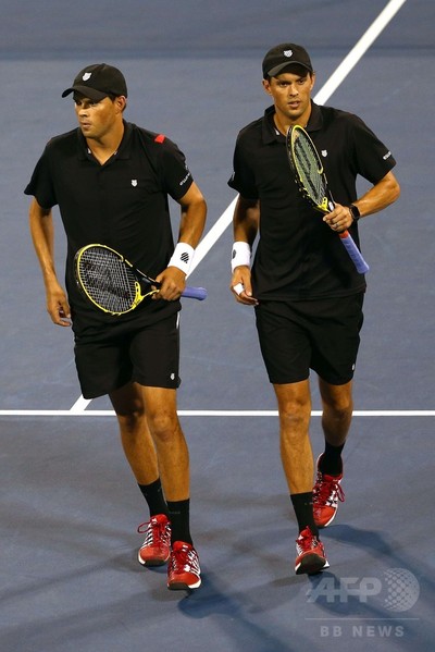 ブライアン兄弟が全米op初戦敗退 11年ぶりに四大大会無冠 写真3枚 ファッション ニュースならmode Press Powered By Afpbb News