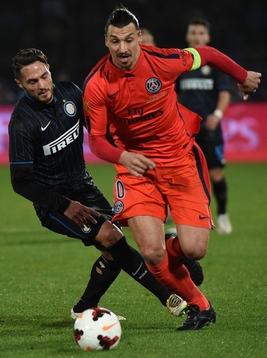 PSGがインテルとの親善試合に勝利