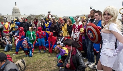 米コスプレイベント、参加者の世界記録更新ならず