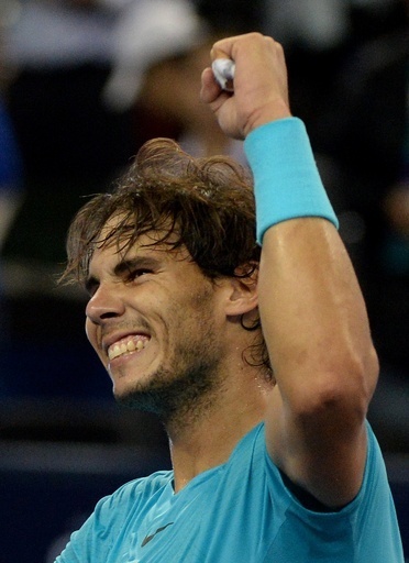 ナダル、ワウリンカを破り準決勝へ 上海マスターズ