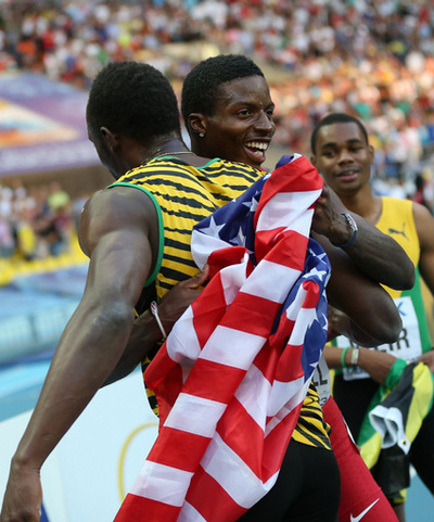 ボルトが200m3連覇、大会通算7個目の金 第14回世界陸上