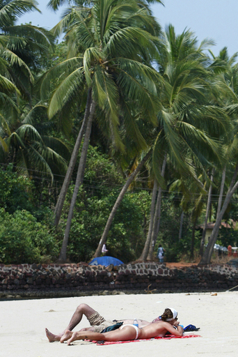 「トップレスやめて」 インド観光当局がパンフレット配布