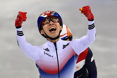 開催国・韓国の金メダル第1号は林、ショートトラック男子1500m