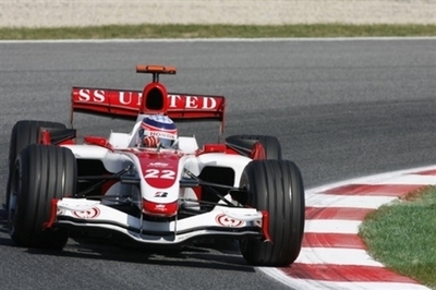 ＜07 F1・第4戦 スペインGP＞フリー走行1回目、佐藤琢磨 13番手タイムを記録 - スペイン