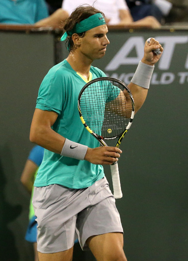 ナダルがフェデラーを下し準決勝へ、BNPパリバ・オープン