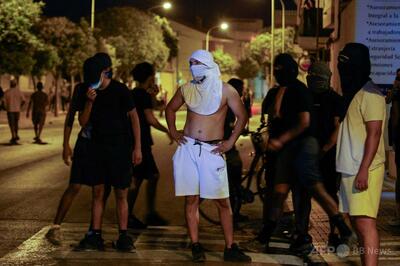 スペインで反移民暴動、10人逮捕 発端は北アフリカ系による高齢者暴行