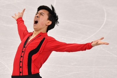 フィギュア男子で6位のゾウ、平昌五輪