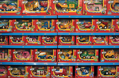 ロンドンで国際玩具見本市、楽しいおもちゃがずらり