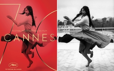 女優の太もも修正？ カンヌ映画祭ポスターに批判の声