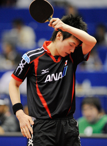 松平、準々決勝進出ならず 世界卓球