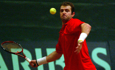 ＜男子テニス 07デビスカップ＞Chikhladze ギルを降しグルジアが連勝 - グルジア