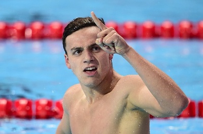 英国のガイが強豪退け200メートル自由形で優勝、第16回世界水泳