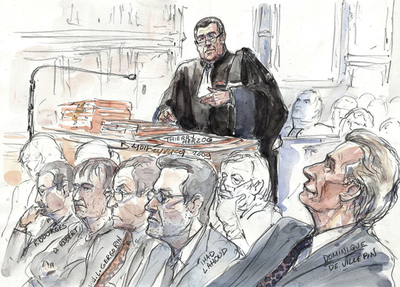 仏「クリアストリーム疑惑」裁判、前首相に禁固1年6月の求刑