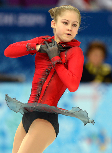 フィギュア団体戦・女子FSで首位のリプニツカヤ、ソチ五輪