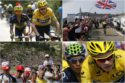 フルームが第15S優勝、総合リード広げる ツール・ド・フランス