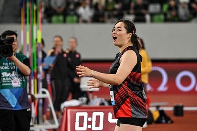 やり投げ北口が優勝 泉谷は男子110Hで2位 陸上DL