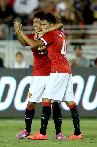 マンU、7得点でギャラクシーに圧勝