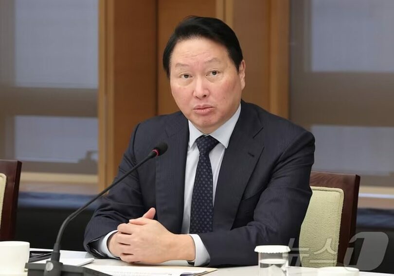 大韓商工会議所のチェ・テウォン（崔泰源）会長(c)news1