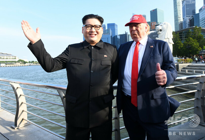 【写真特集】雰囲気はまるで本物、金正恩氏のそっくりさん「ハワードX」