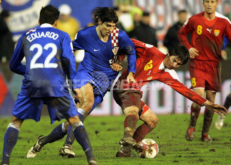 <サッカー 欧州選手権2008・予選>クロアチア マケドニアに敗れるも本大会出場が決まる 写真4枚 国際ニュース:AFPBB News