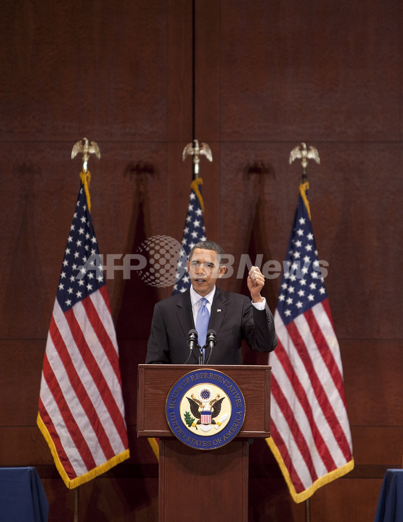 オバマ大統領、医療保険改革法案成立に自信