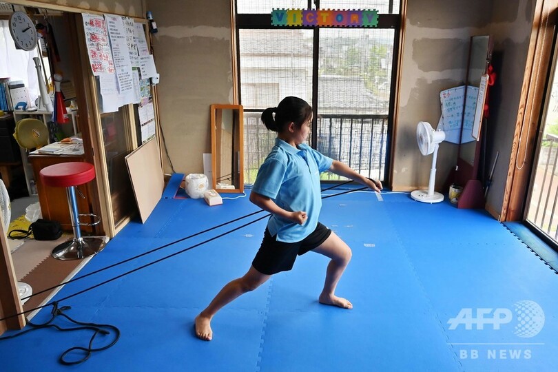 早過ぎた東京2020、13歳空手少女が抱く五輪の夢