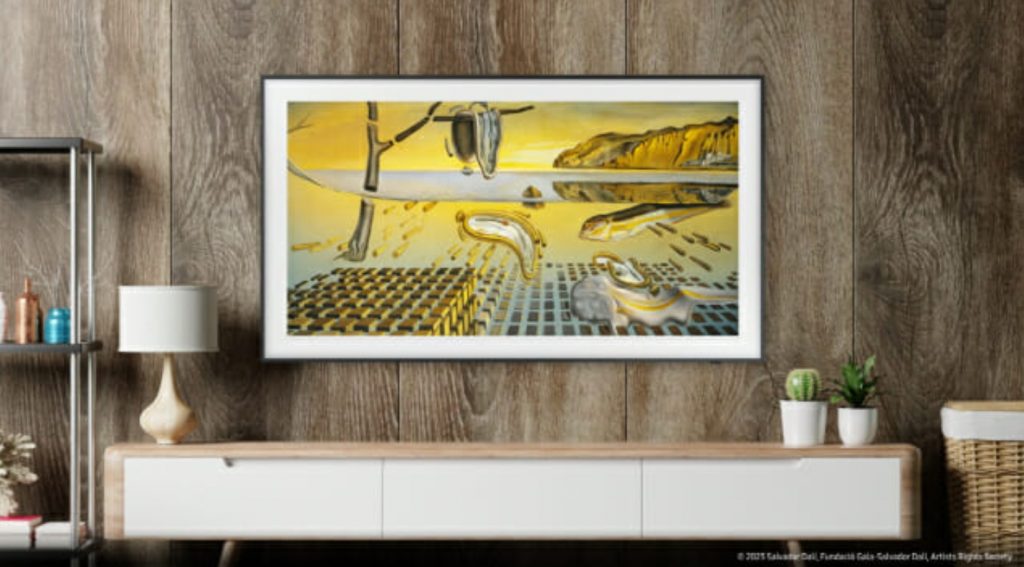 韓国サムスン「ザ・フレーム」テレビで高画質「世界の名画」体験 写真