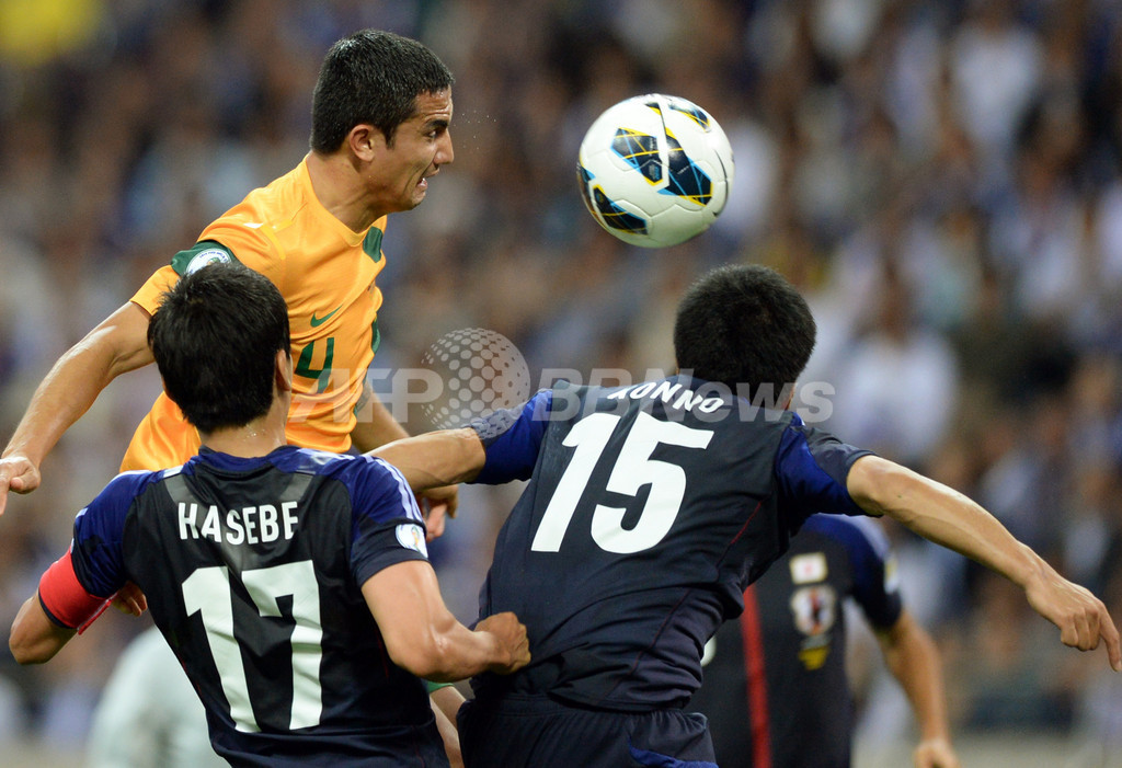 オーストラリアのケーヒル、勝ち点3逃し落胆 写真2枚 国際ニュース：AFPBB News