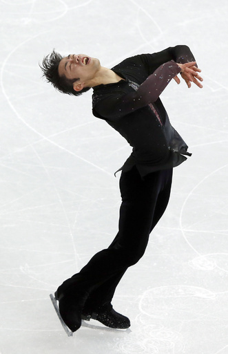 フィギュア男子SPで4位の高橋、ソチ五輪 写真9枚 国際ニュース
