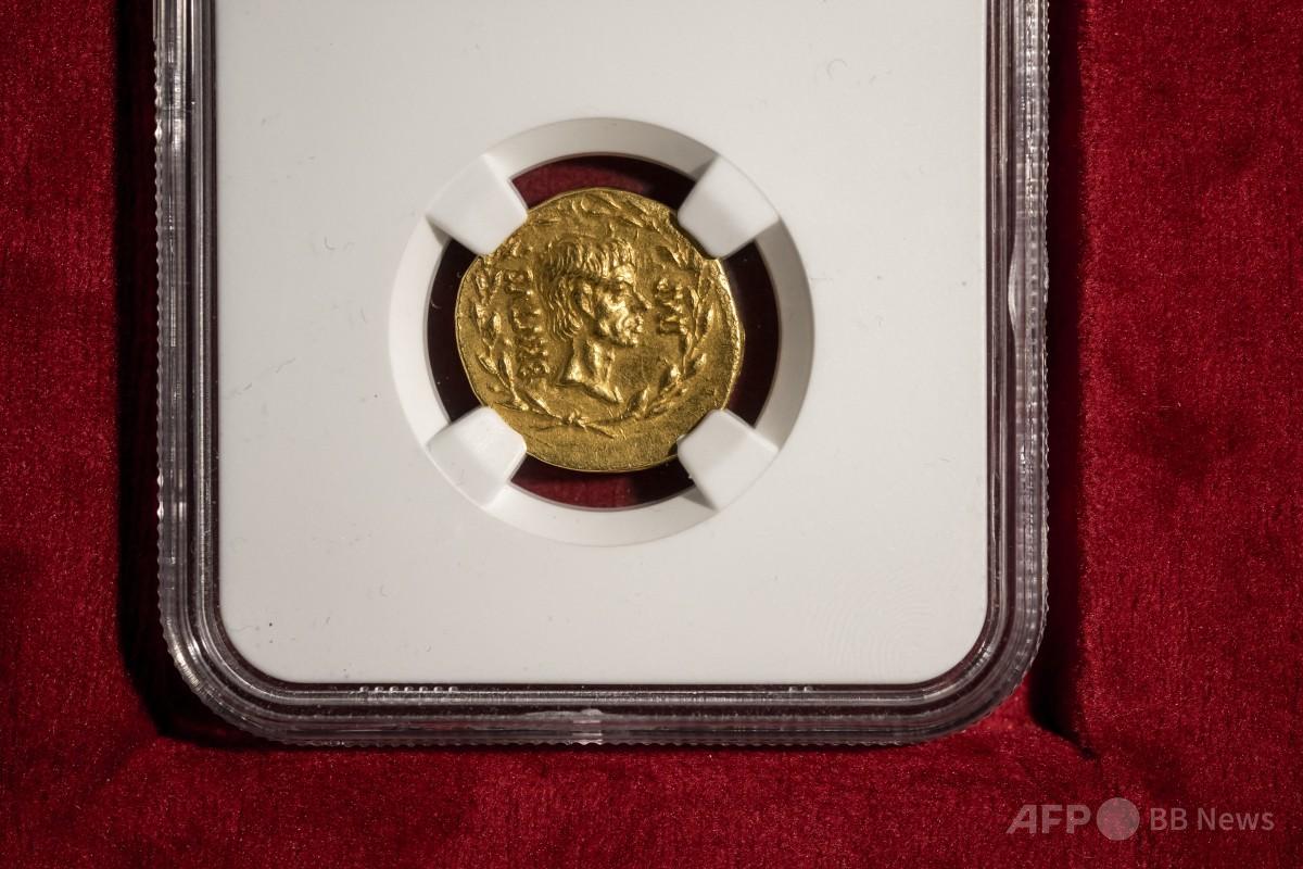 ブルータス肖像の希少なローマ硬貨、約3億円で落札 写真5枚 国際