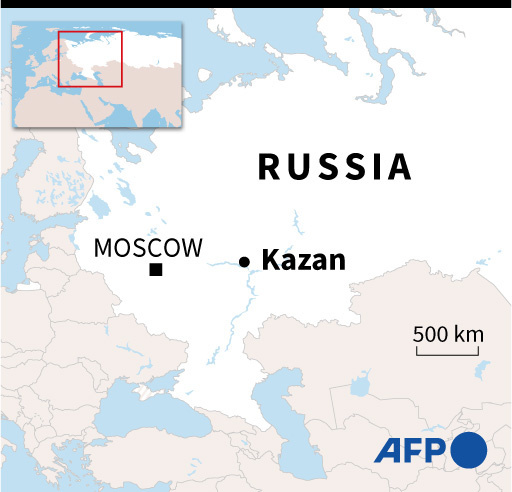 ロシア カザン 地図
