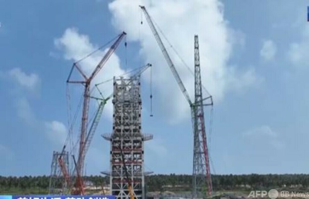 国際ニュース：AFPBB News中国初の商業用ロケット発射場 来年打上げ実施 海南省