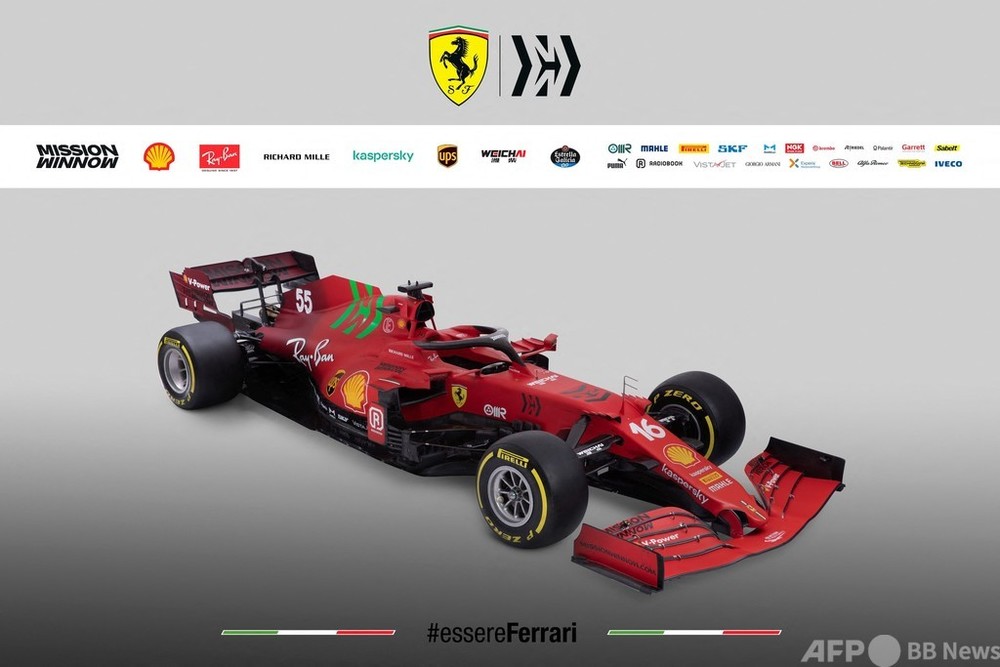 フェラーリ、21年の新車「SF21」を発表 写真7枚 国際ニュース：AFPBB News