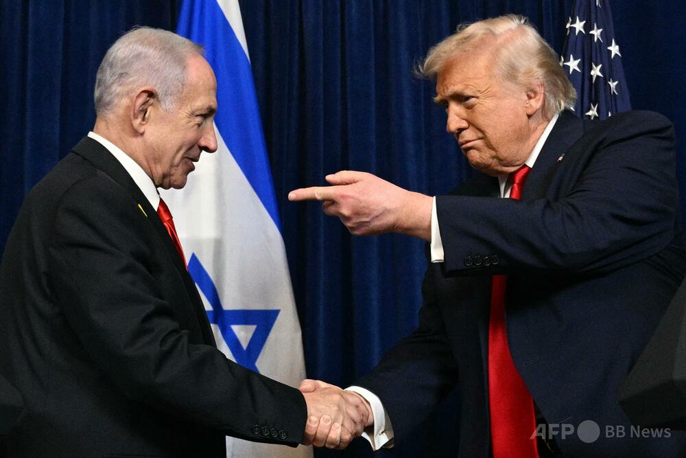 トランプ氏、ネタニヤフ氏の訪米見通し示す「誰がボスか分かっている」と強調