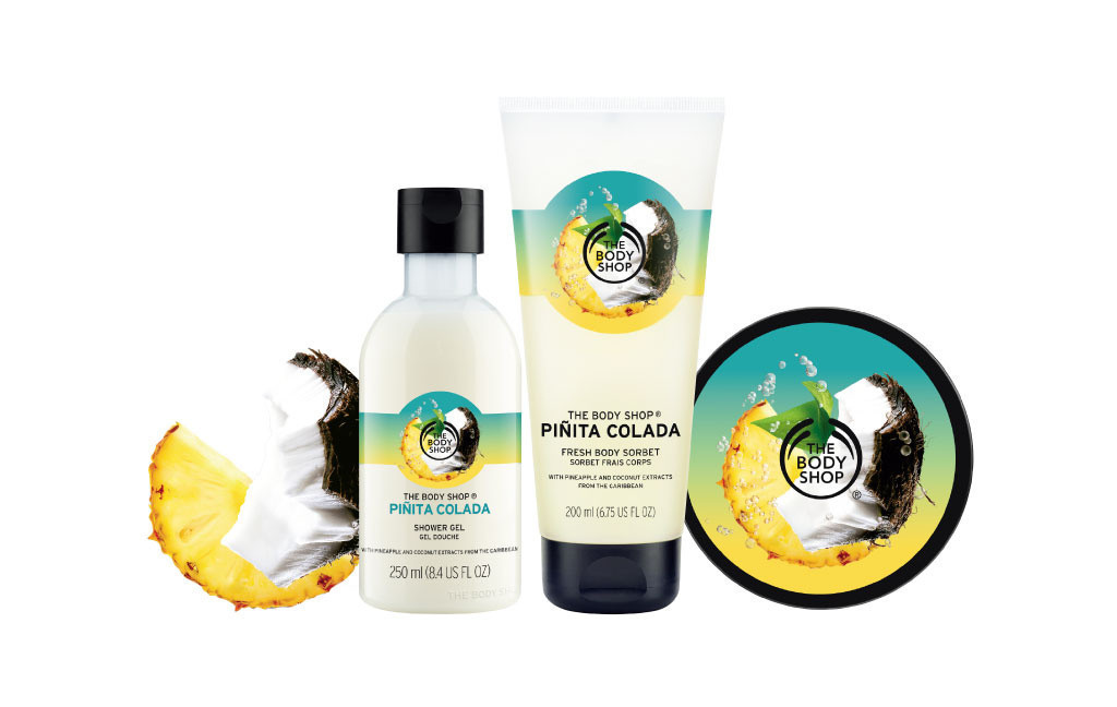 「ザ・ボディショップ」カクテルに着想を得たボディケア