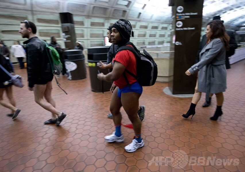 大寒波じゃないの？米国で今年も「ノーパンツ」デー