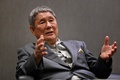 都内でAFPの取材に応じる北野武監督（2023年5月17日撮影）。(c) Kazuhiro NOGI / AFP