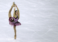 世界フィギュアスケート選手権（ISU World Figure Skating Championships 2012）女子シングル・ショートプログラム（SP）。演技に臨む村上佳菜子（Kanako Murakami、2012年3月29日撮影）。(c)AFP/VALERY HACHE