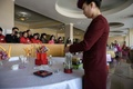 北朝鮮の首都平壌で開催された料理コンテスト会場の様子（2019年2月13日撮影）。(c) Ed JONES / AFP