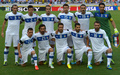 サッカーコンフェデレーションズカップ2013（Confederations Cup 2013）は27日、フォルタレーザ（Fortaleza）で準決勝が行われ、スペインが7-6でイタリアとのPK戦を制し、ブラジルとの決勝に進出した。

試合前の写真撮影に臨むイタリアの選手（2013年6月27日撮影）。(c)AFP/VINCENZO PINTO
