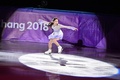 平昌冬季五輪、フィギュアスケートのエキシビションに臨む崔多彬（2018年2月25日撮影）。(c)AFP/Mladen ANTONOV