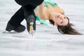 フィギュアスケート世界選手権、ペア・ショートプログラム（SP）。演技に臨む三浦璃来/木原龍一組（2024年3月20日撮影）。(c)Geoff Robins / AFP