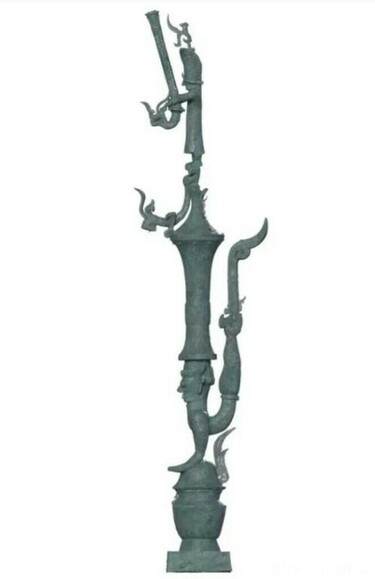 三星堆遺跡で出土 3000年前の大型青銅器2点が復元される 写真2枚 国際