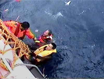 台湾の復元帆船、太平洋往復達成を目前に沈没