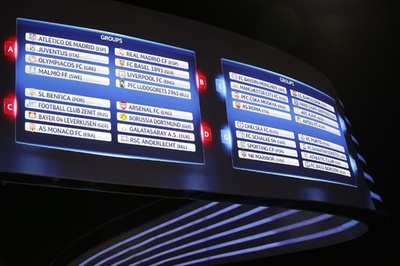 欧州CLグループリーグの組み合わせ決まる、レアルはリバプールと同組