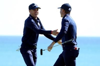 米国選抜がリード拡大、大差で最終日へ ライダー杯