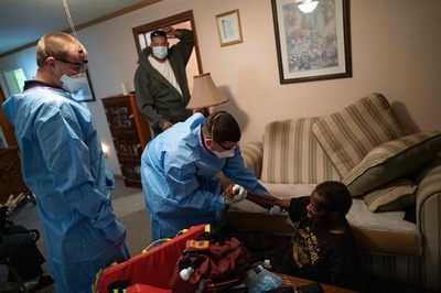 米首都圏、新型コロナの一大感染地に 外出制限にもかかわらず